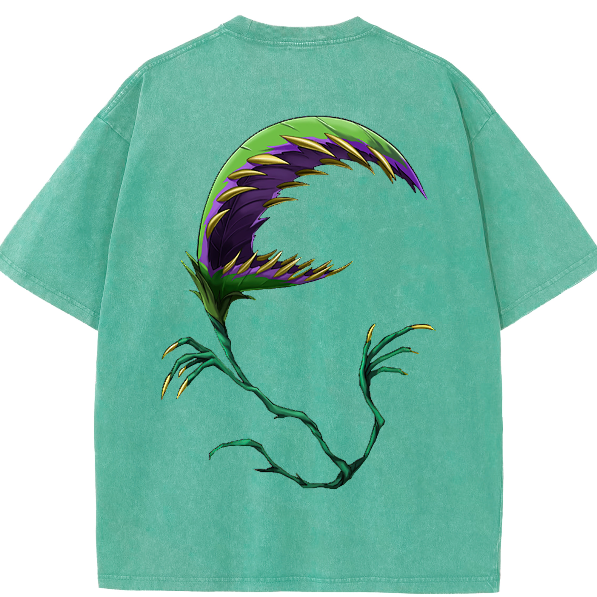 （画像用） 遊☆戯☆王 Yu-Gi-Oh! 綿100% ヴィンテージ風 半袖Tシャツ（背面プリント）